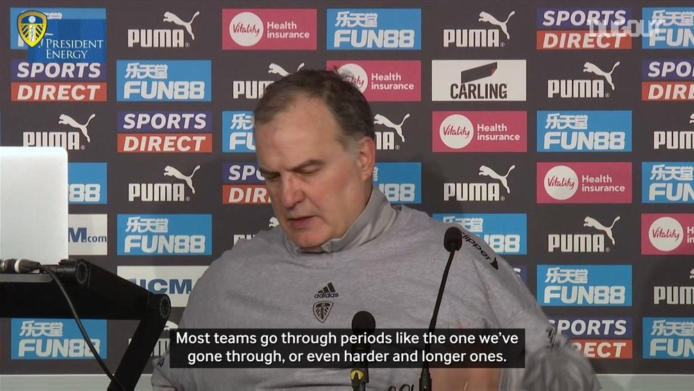 Bielsa on 'very important win' and defending set pieces. DUGOUT