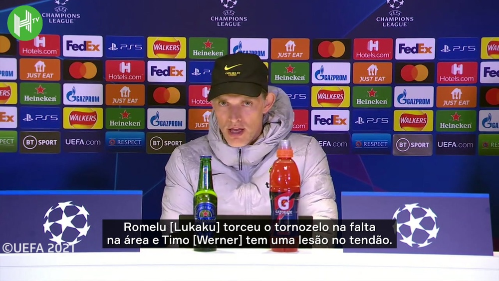 Tuchel fala sobre lesões de Lukaku e Werner. DUGOUT