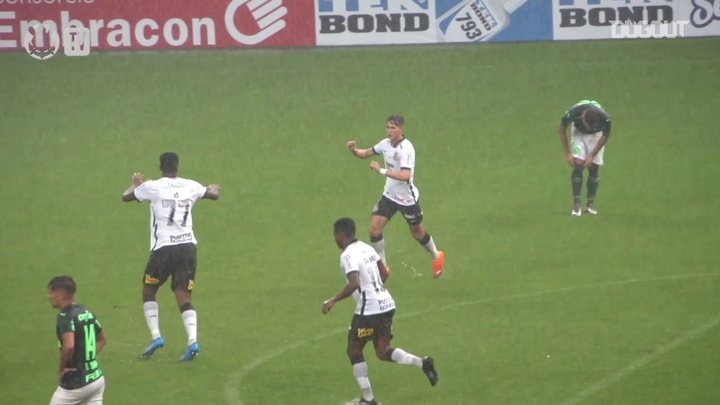 VÍDEO: confira os gols do Corinthians no empate com o Palmeiras
