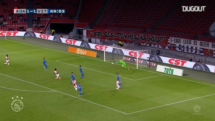 VIDEO: Antony nets winner in Ajax's victory over Vitesse