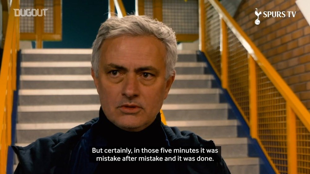 Jose Mourinho was extremely disappointed to lose to Everton. DUGOUT