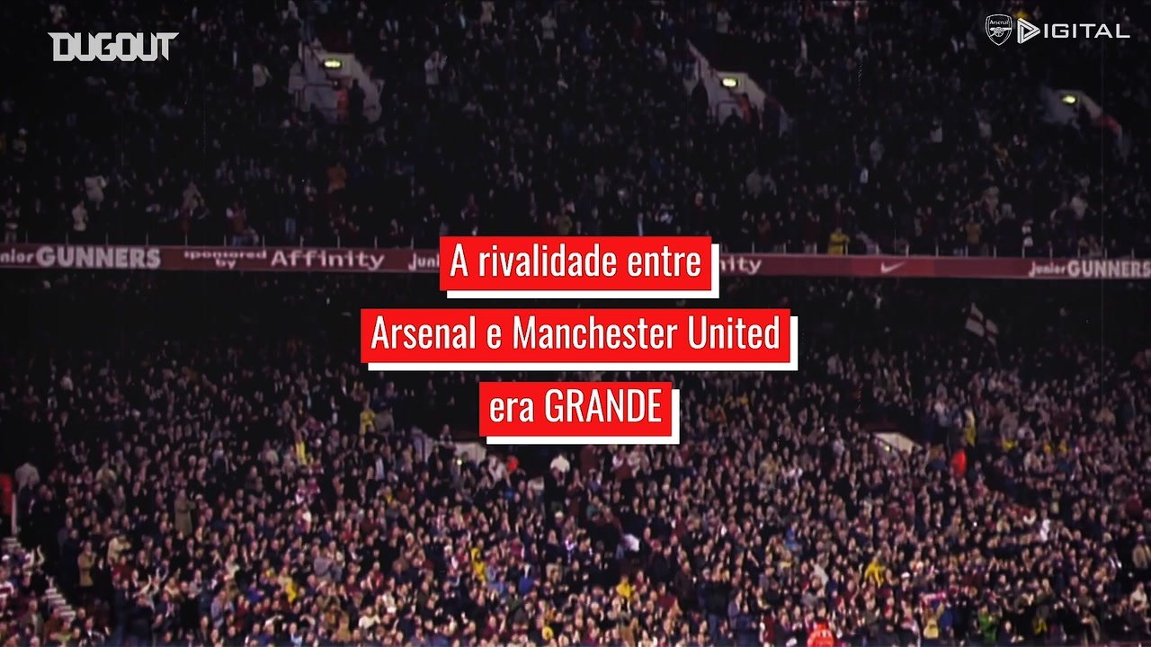 Arsenal e Manchester United são dois dos gigantes do futebol inglês. DUGOUT