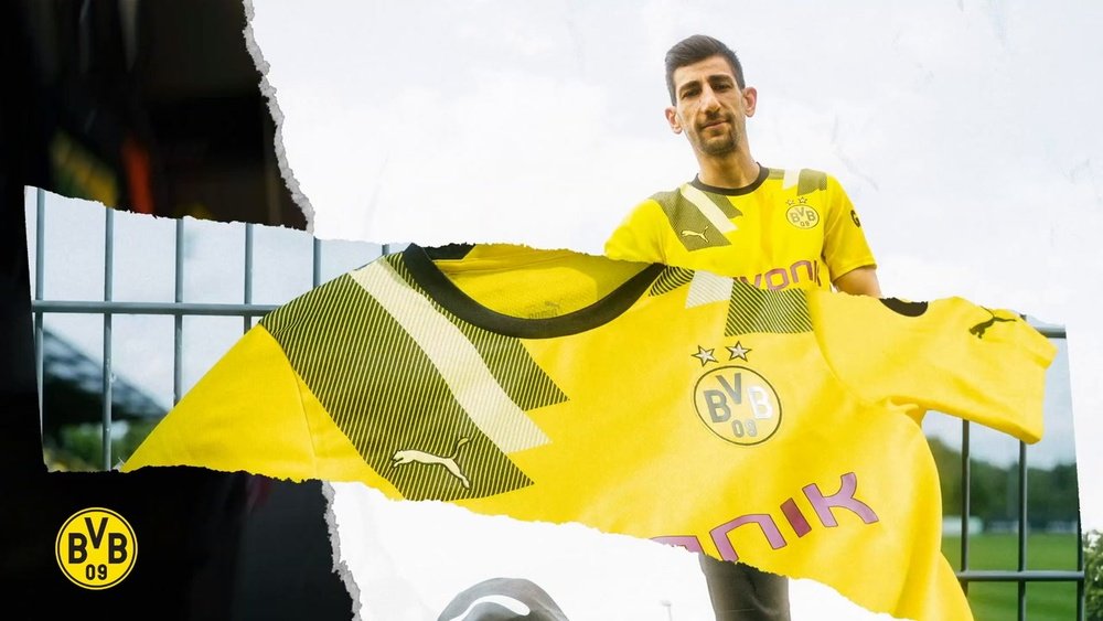 Nova camisa do Borussia de Dortmund.Dugout