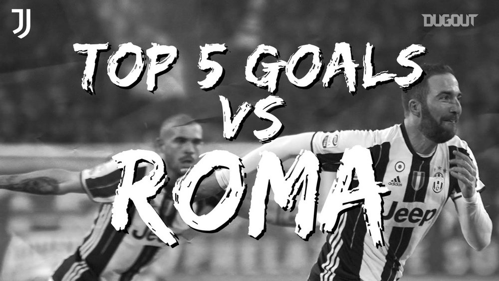 Juventus have scored some cracking goals v Roma over the years. DUGOUT