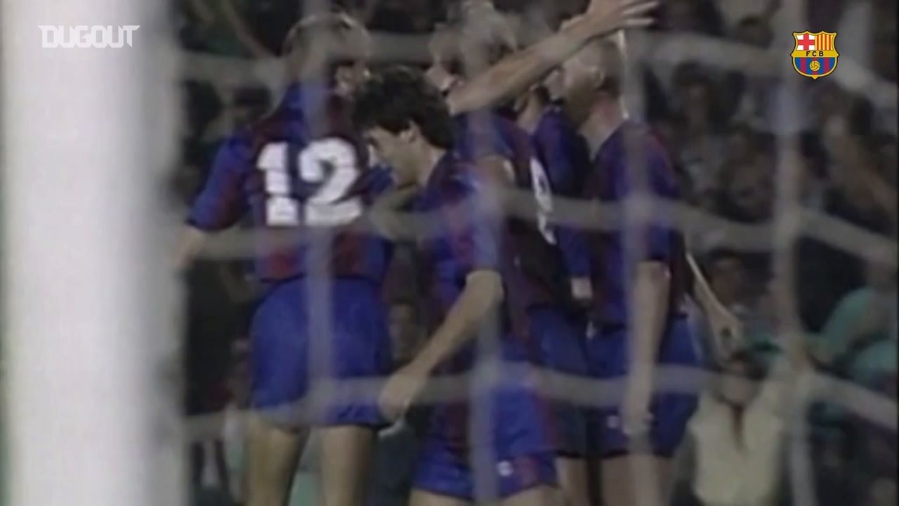 All Koeman's goals against Real Madrid. DUGOUT