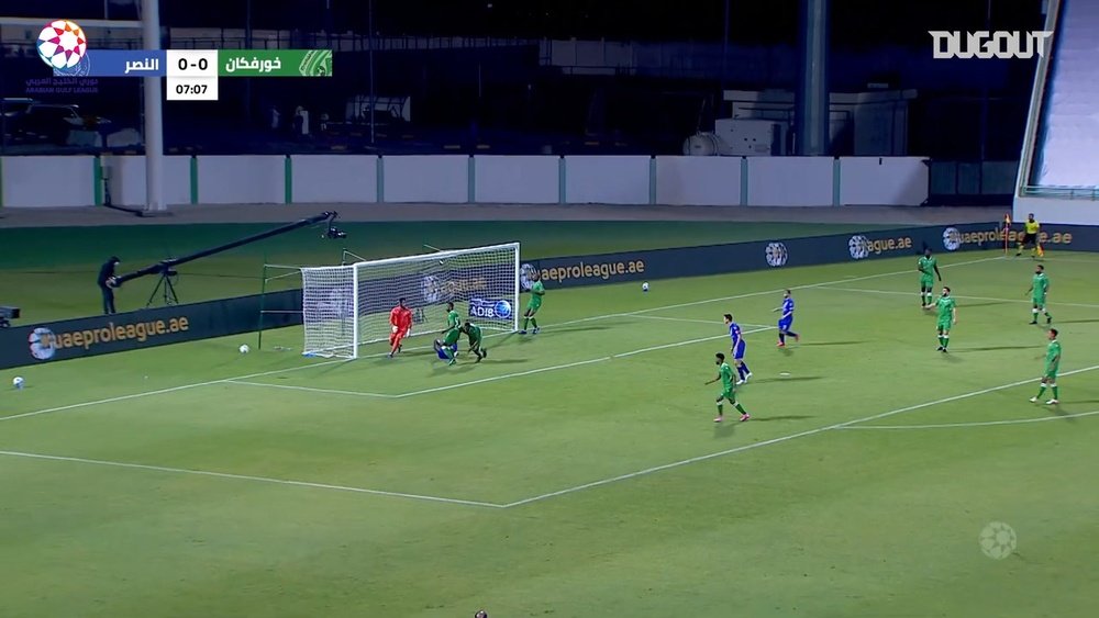 Al Nasr won the Arabian Gulf League match late on. DUGOUT