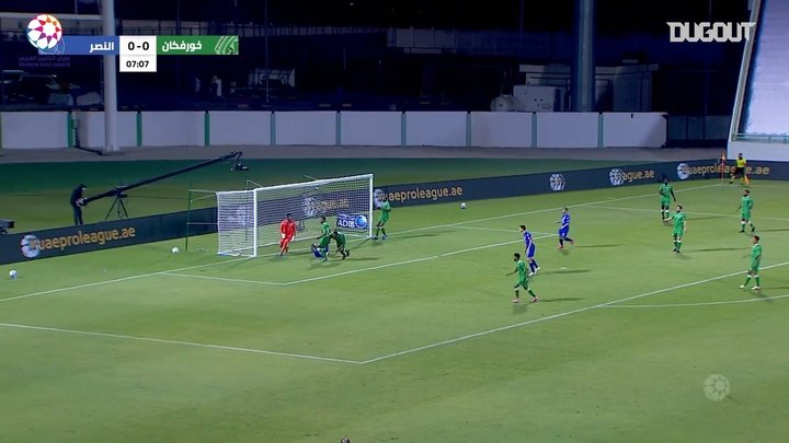 VIDEO: Al Nasr win with late goal at Khorfakkan