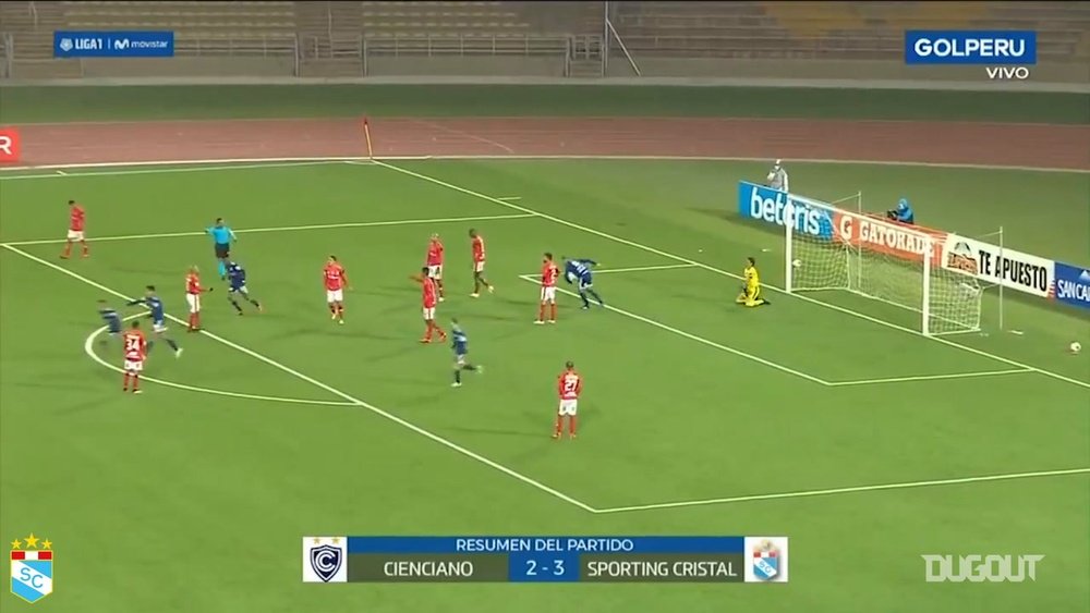 Christopher Gonzales’s great goal vs Cienciano. DUGOUT