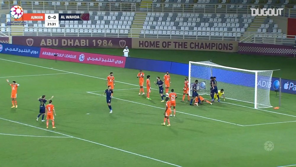It was straightforward for Al Wahda versus Ajman. DUGOUT
