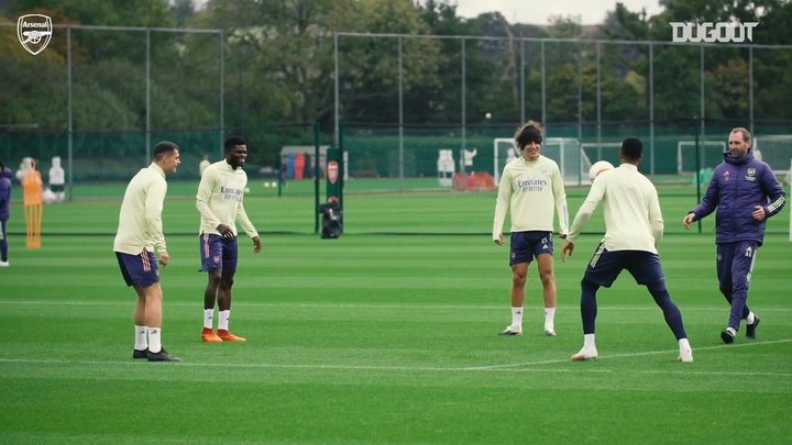 VÍDEO: Thomas Partey impressiona em treino do Arsenal