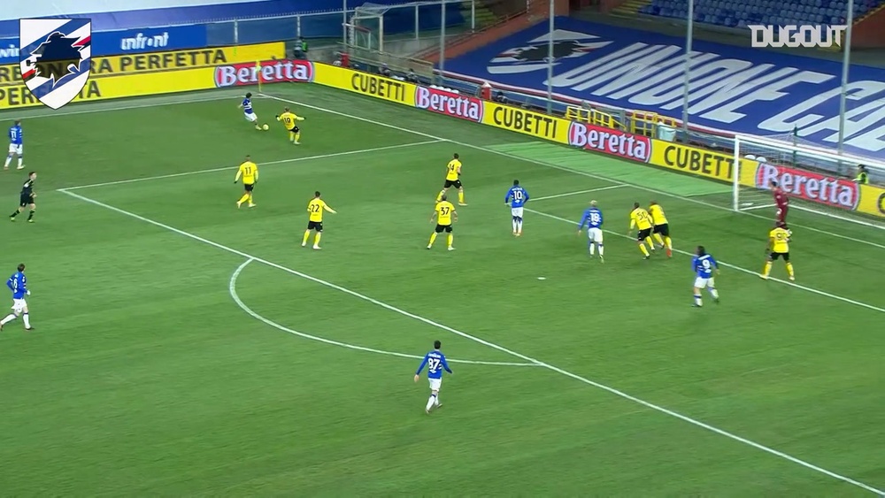 Il gol esordiente di Torregrossa contro l'Udinese