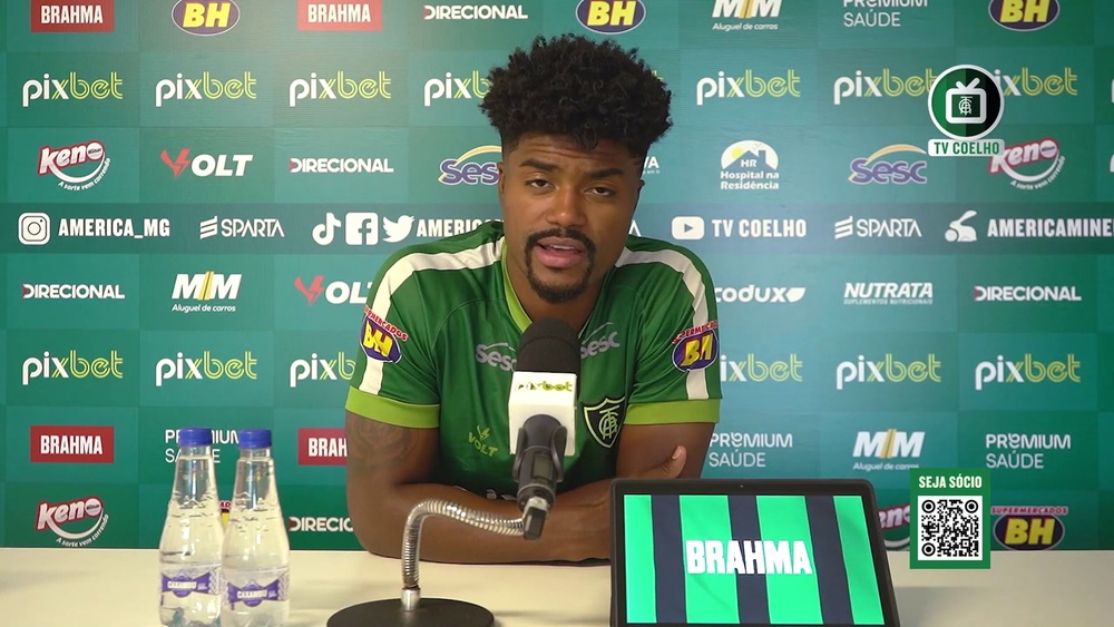 Zagueiro do América falou sobre o atual momento. DUGOUT