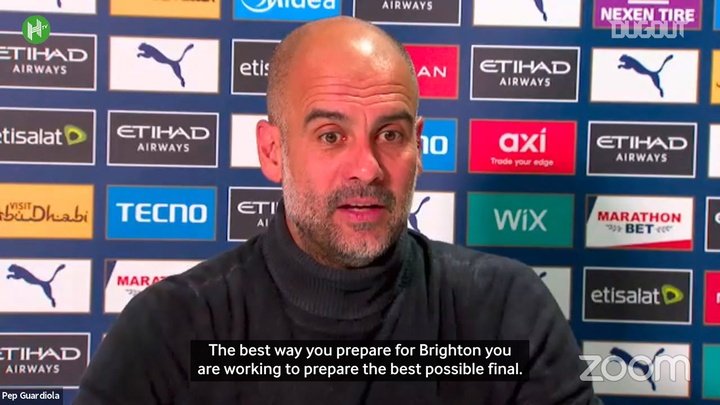 VIDEO: 'Winning games the best way to prepare for CL final' - Guardiola