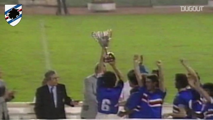 VIDEO: Sampdoria 2-0 Anderlecht UEFA Cup Winners Cup 1990