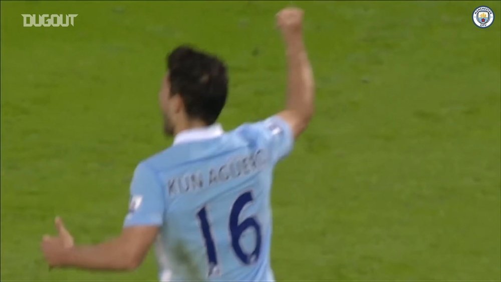 VÍDEO: cinco goles top de Agüero con el Manchester City. DUGOUT