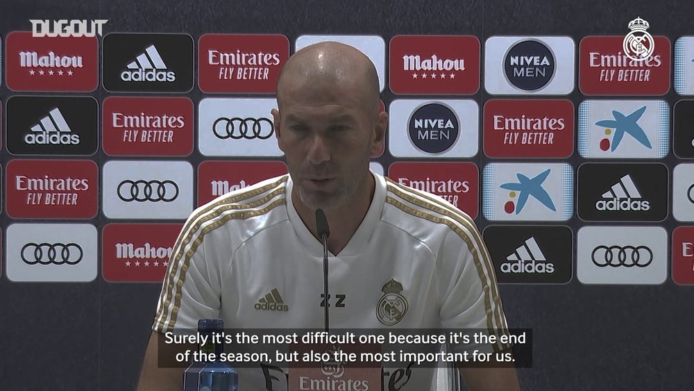 Zidane focused on Granada: It's not about counting points. DUGOUT