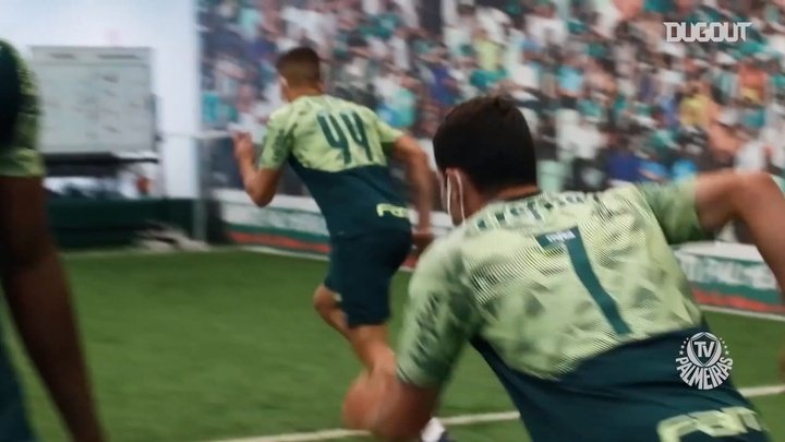 VÍDEO: Palmeiras se prepara para dérbi na estreia do Paulistão de 2021