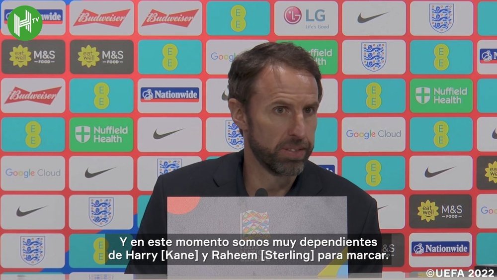 Southgate, preocupado por la dependencia en Harry Kane. DUGOUT