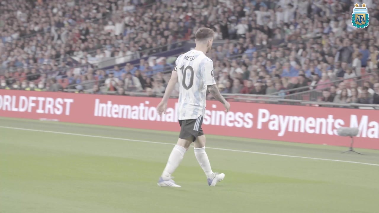 Así fue el partido de Messi en la Finalissima. Dugout