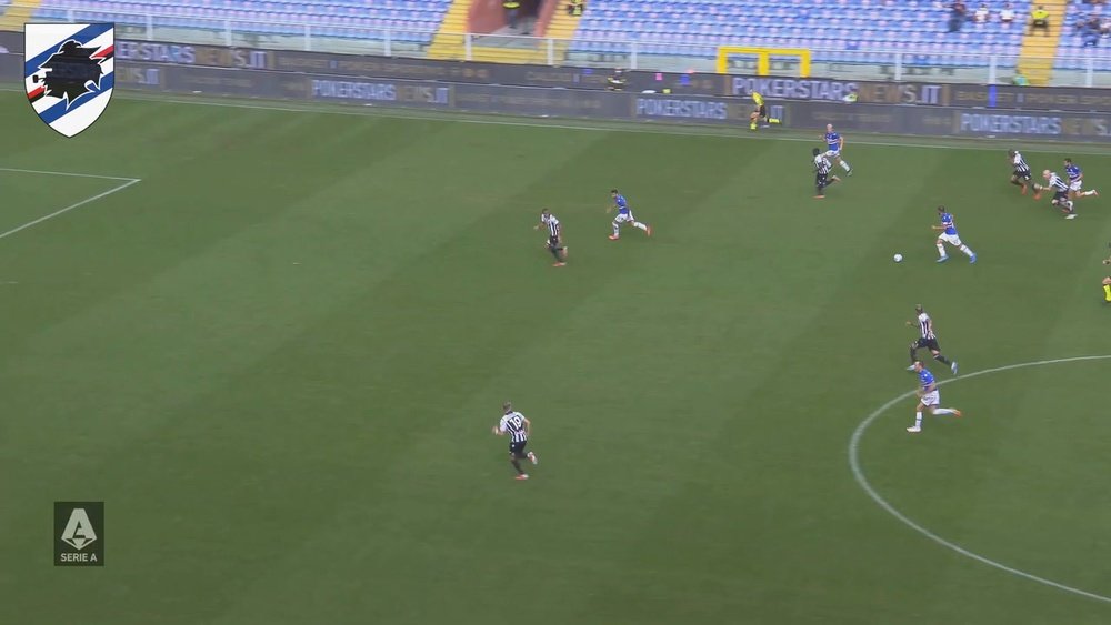 Sampdoria and Udinese played out a 3-3 draw. DUGOUT
