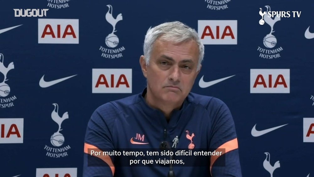 José Mourinho se uniu às críticas sobre decisão da Premier League. DUGOUT