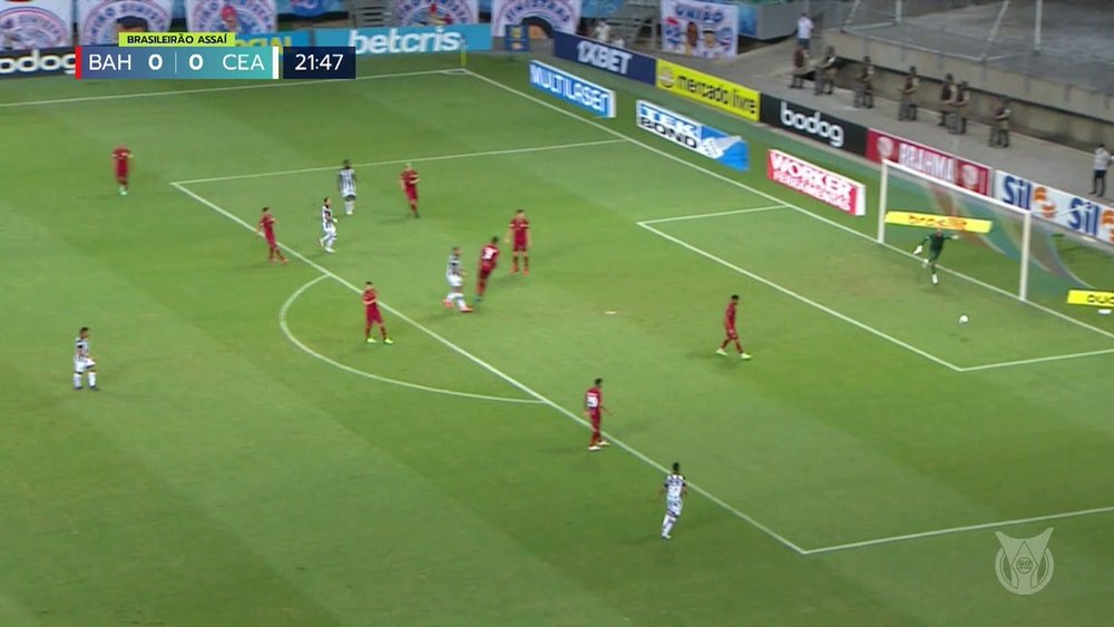 Bahia and Ceara drew 1-1 in the Brazilian league. DUGOUT