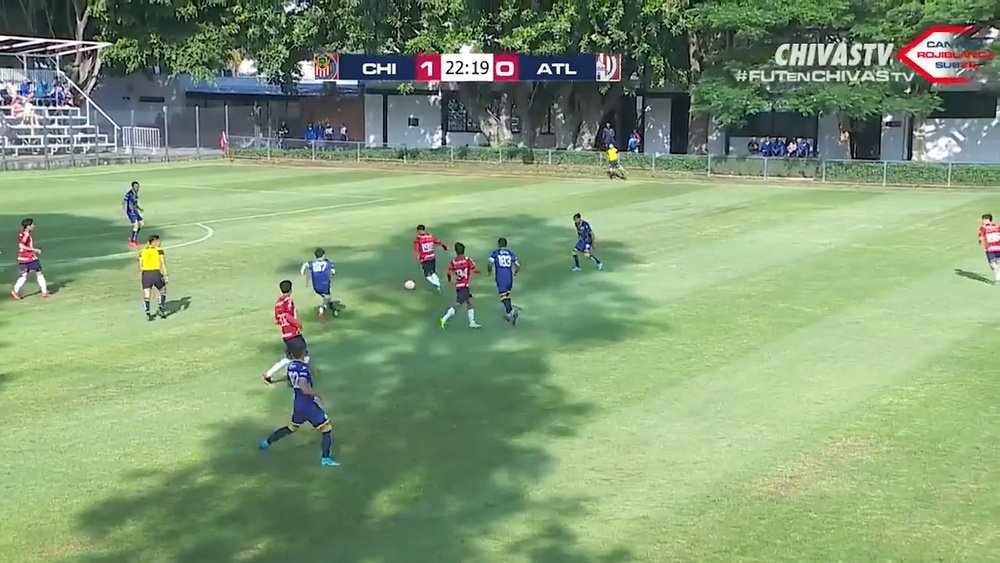 VÍDEO: el golazo de Marck Anthony en Chivas Sub 20. DUGOUT