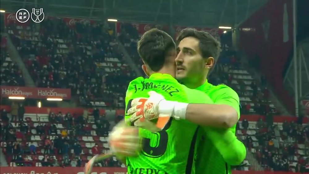 Sporting Gijon's change of goalkeeper did not work. DUGOUT