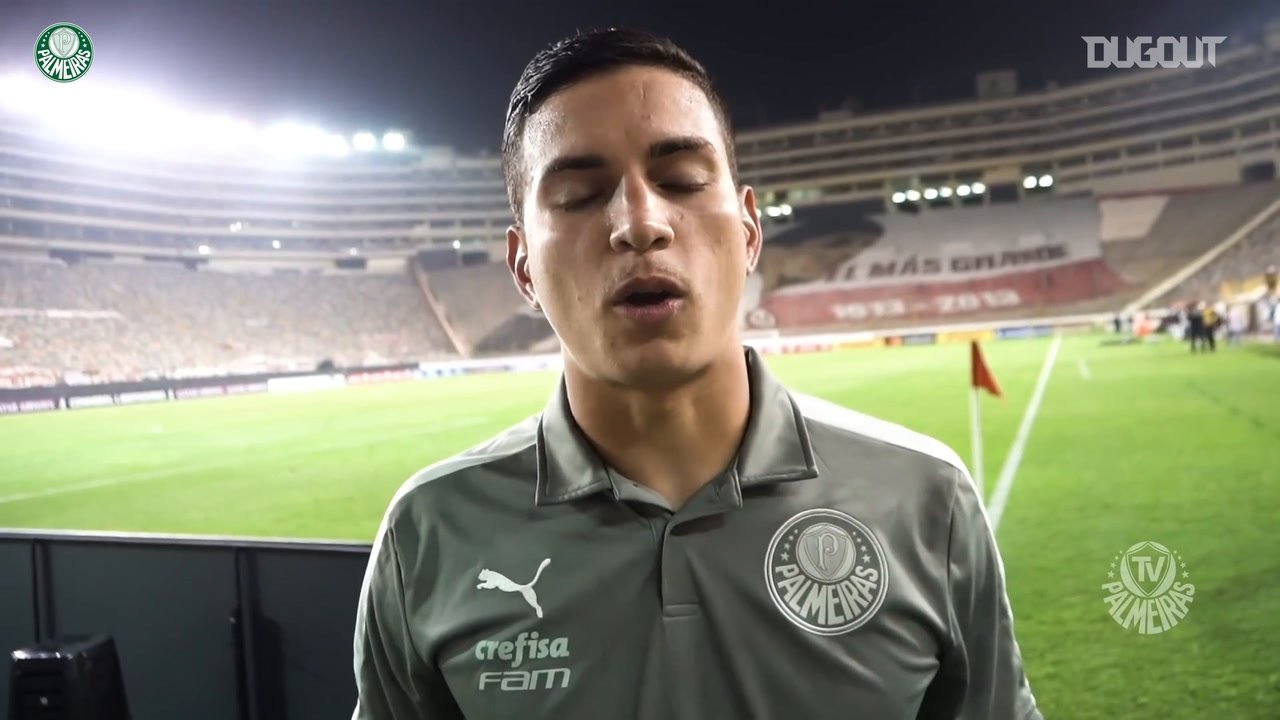 Renan fala após decidir para o Palmeiras na Libertadores. DUGOUT