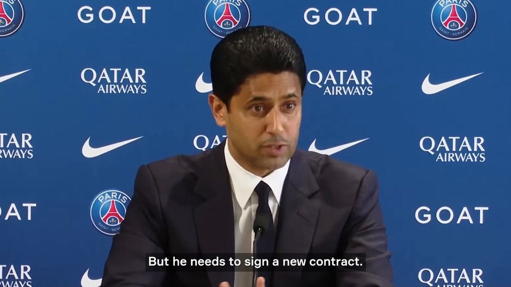 PSG do not intend to let their superstar leave for free. Screenshot/DUGOUT