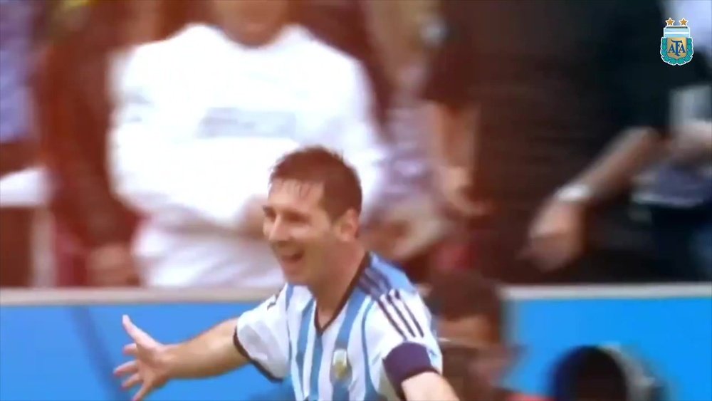 VÍDEO: los mejores goles de Messi con la 'Albiceleste'. DUGOUT