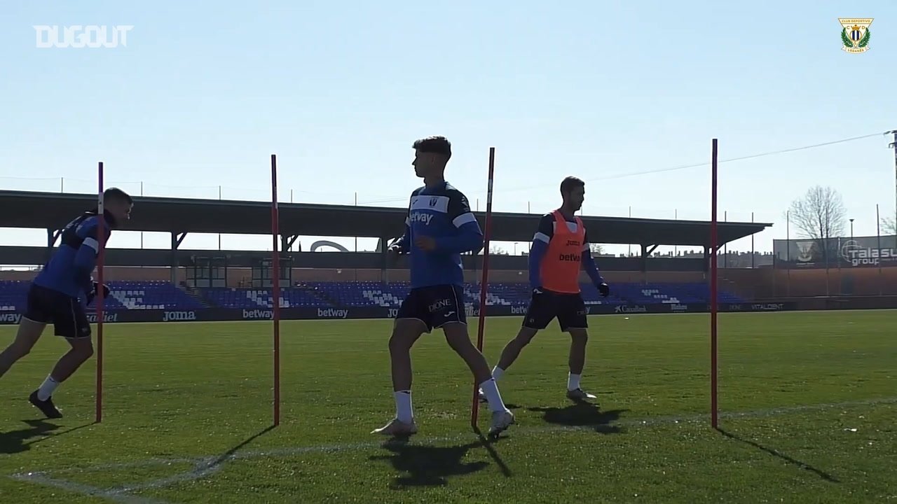 VIDEO: Leganés prepare for their game v Real Oviedo