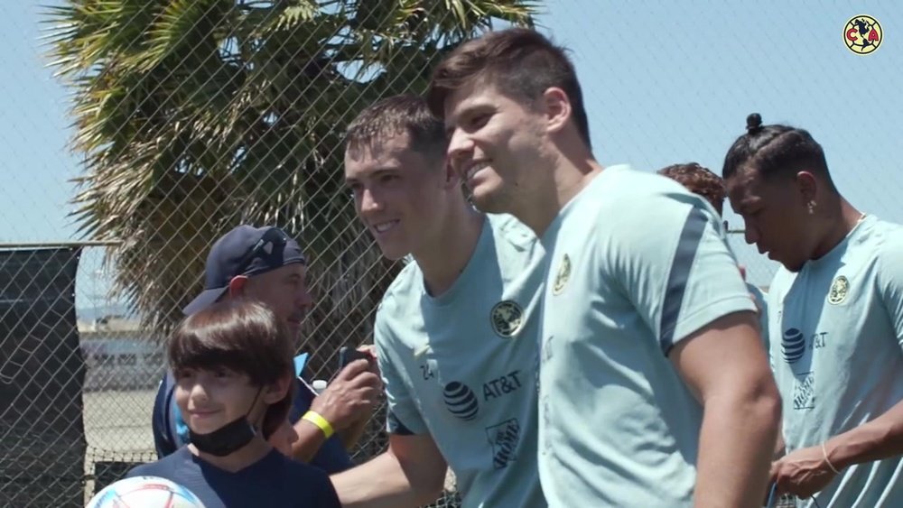 VÍDEO: el América hizo feliz a sus jugadores más jóvenes. DUGOUT
