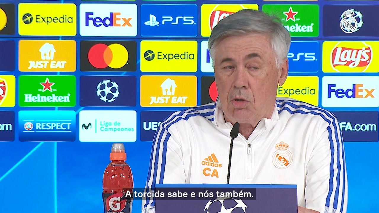 Ancelotti: “Teremos que sofrer, lutar e competir”