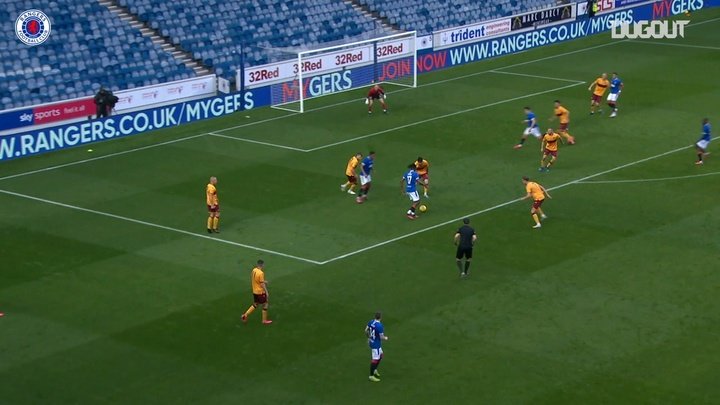 VIDEO: Joe Aribo rounds off superb team goal vs Motherwell