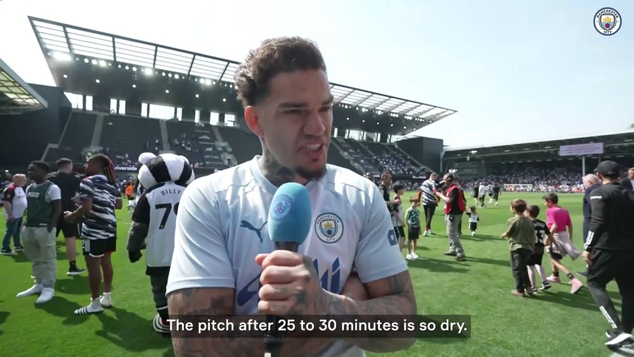 VIDEO: Ederson praises City's confidence for clean-sheet win at Fulham