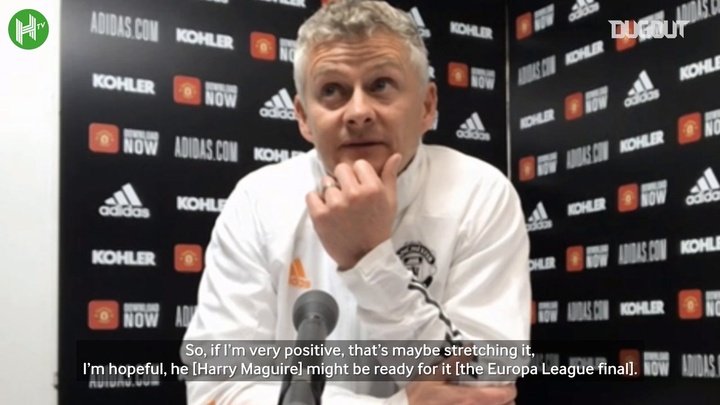 VIDEO: Solskjær on Maguire, Cavani and Liverpool