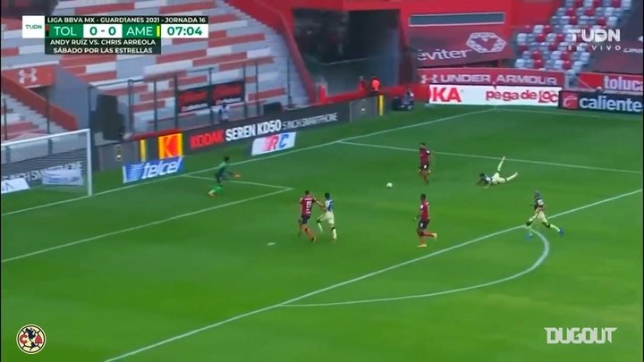 VIDEO: Club América beaten at Toluca