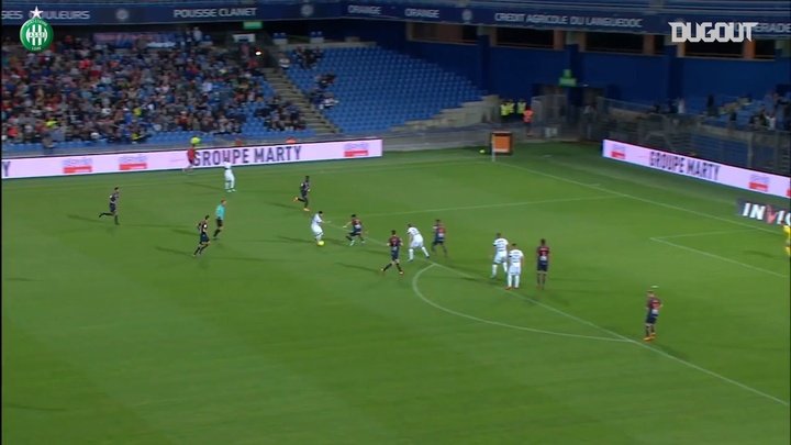 VIDEO: Romain Hamouma claims Saint-Etienne win vs Montpellier