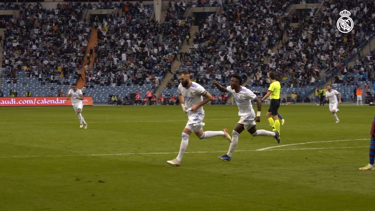 VIDEO: l'ultimo gol di Benzema nel 'Clasico'