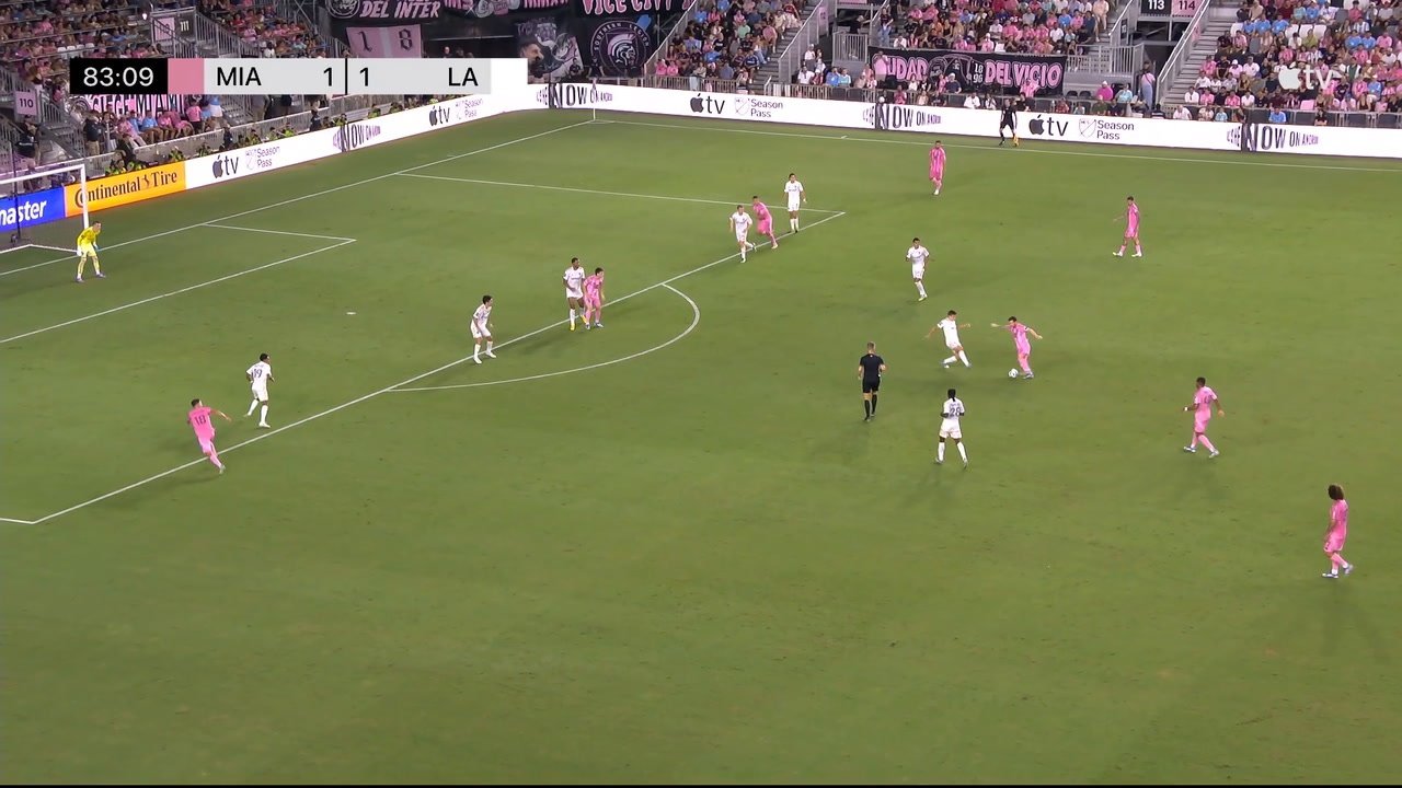 Messi magic on display with this pretty go-ahead goal