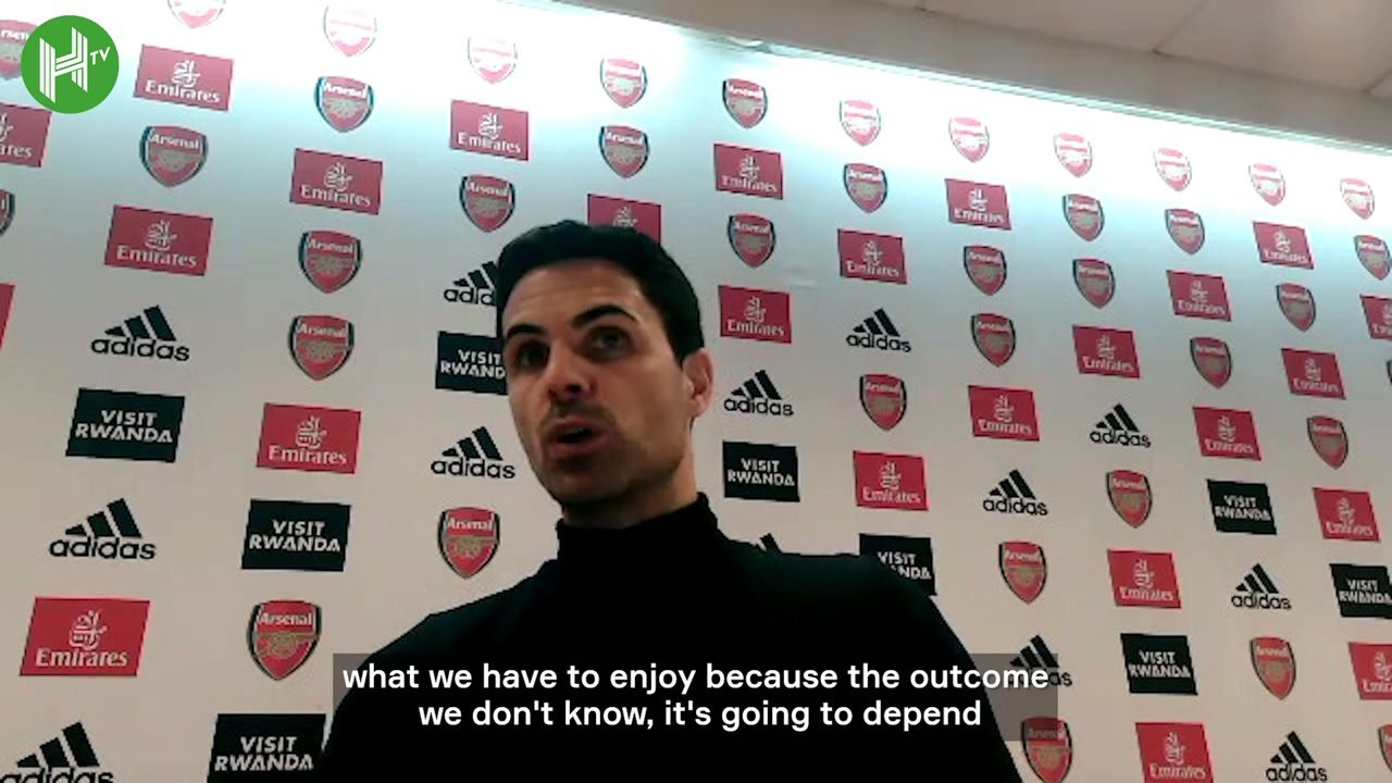 VIDEO: 'I'm very happy with the way we are playing' - Arteta