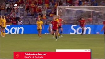 VIDÉO : Les Féminines espagnoles s'imposent 7-0 contre l'Australie