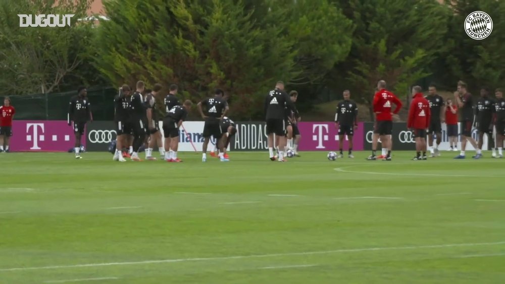Bayern de Munique treina em Lisboa para decisão contra o Barça. DUGOUT