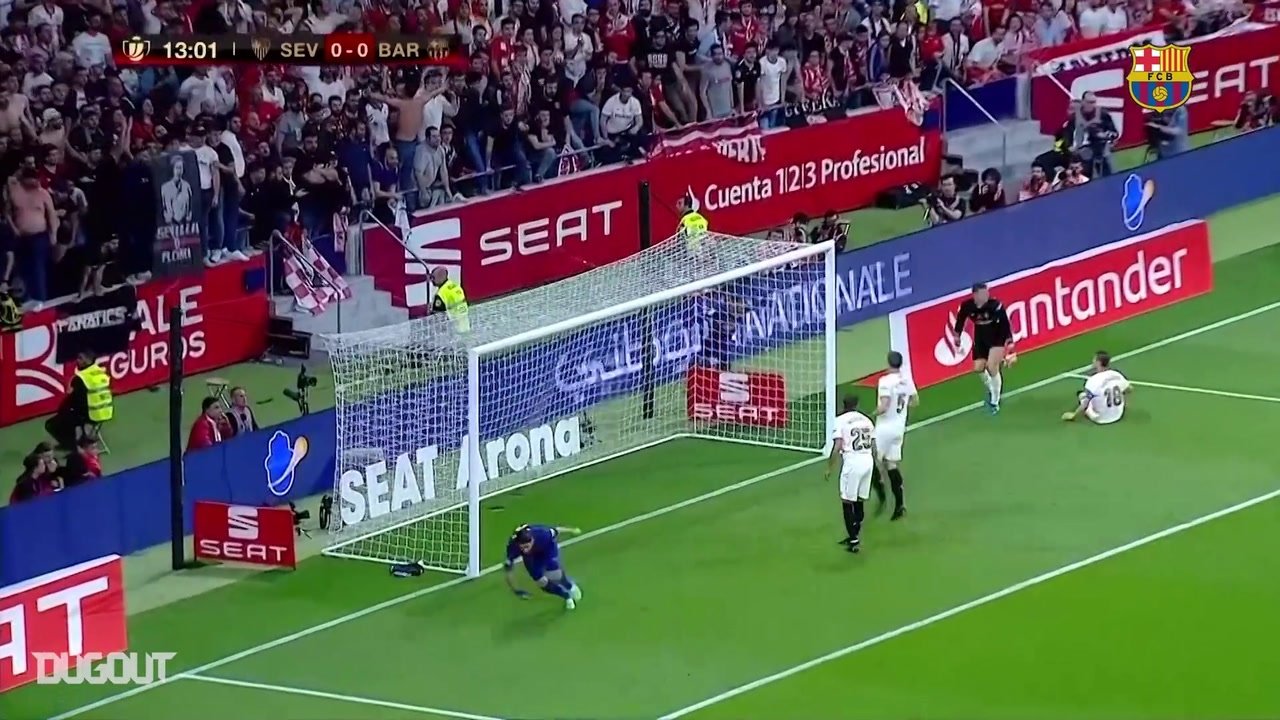 VIDÉO : les meilleurs buteurs du Barça contre Séville en Coupe. Dugout