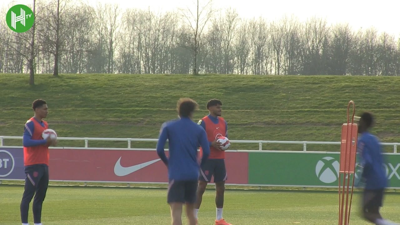 VIDEO: England's training session at St George's Park