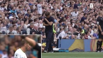 VÍDEO: así vivió Conte la victoria del Tottenham contra los Wolves