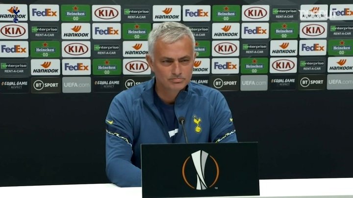VIDEO: Mourinho refuses to reveal starting XI vs LASK