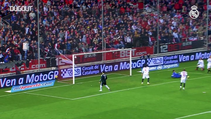 VIDÉO : Les buts de Benzema contre Séville