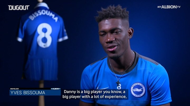 VIDEO: Yves Bissouma discusses Danny Welbeck and Moussa Djenepo